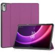 Кожаный чехол книжка Crazy Horse для Lenovo Tab P11 (2nd Gen) 11.5" / баклажановый
