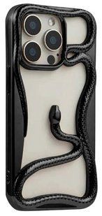TPU чехол Snake для iPhone 15 Pro Max / black 202112 фото