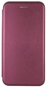 Чехол книжка Elegant book для Motorola Edge 60 Fusion / бордовый 203872 фото