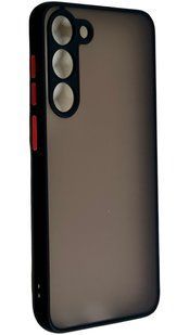 TPU чохол накладка Matte Color Case для Samsung Galaxy S23 чорний 092163 фото
