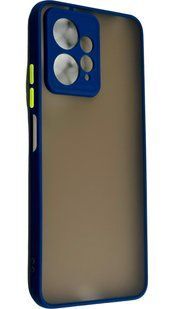 TPU чохол накладка Matte Color Case для Xiaomi Redmi Note 12 4G синій 092013 фото