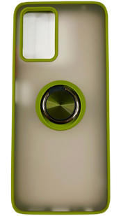 TPU чохол накладка Matte Ring Magnit для ZTE Blade V30 Vita (на зті блейд на30 гіта) світло-зелений 085044 фото