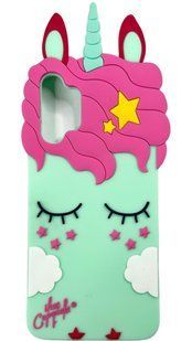 Гумовий 3D чохол для Samsung Galaxy A13 My little pony (на самсунг а13) бірюзовий 087231 фото