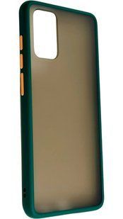 TPU чехол накладка Matte Color Case для Samsung Galaxy S20 Ultra темно-зеленый 092213 фото