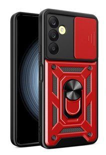 PC + TPU чехол Camshield Armor для Samsung Galaxy M35 (5G) / красный 097652 фото
