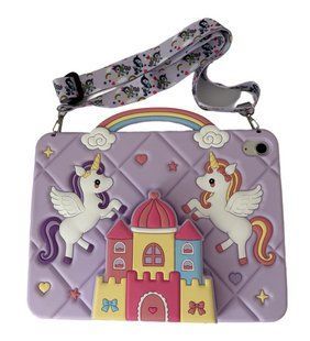 Чехол Happy Case на планшет Apple iPad 11" (A16) 2025 / Pony Castle (с ремешком) 202786 фото