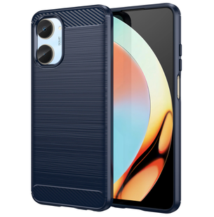 TPU чехол накладка Urban для Realme 10 Pro Plus / синий 88353 фото