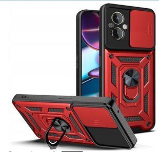 PC + TPU чохол Camshield armor для Realme C67 (4G) / червоний 095709 фото