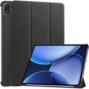 Кожаный чехол книжка Crazy Horse для OnePlus Pad 2 Pro (13.2") / черный 101051 фото