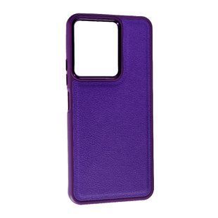 TPU чехол накладка Leather Case для Xiaomi Redmi 13C фиолетовый 094956 фото