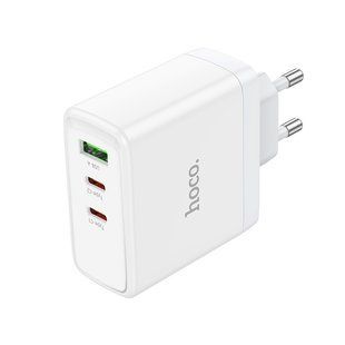 СЗУ Hoco N30 Home Charger Glory PD 65W three-port(2C1A) fast charger 90352 фото