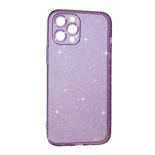 Чехол силиконовый Clear Shine для Apple iPhone 12 Pro / фиолетовый 094495 фото