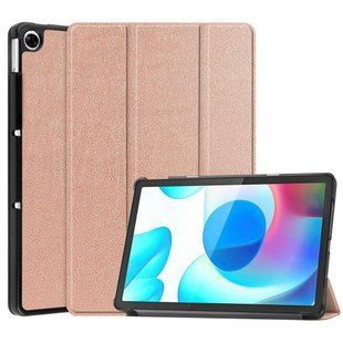 Шкіряний чохол книжка Crazy Horse для Realme Pad (10.4") / rose gold 093989 фото