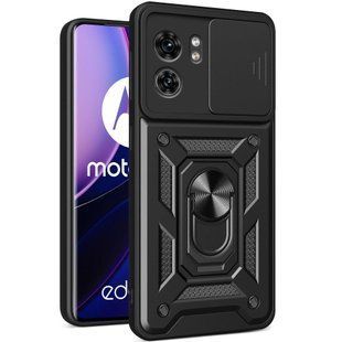 PC + TPU чохол Camshield armor для Motorola Edge 40 / чорний 091206 фото