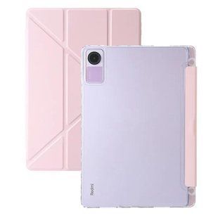 Чохол книжка Transparent Origami на Xiaomi Redmi Pad SE (11")/рожевий 099934 фото