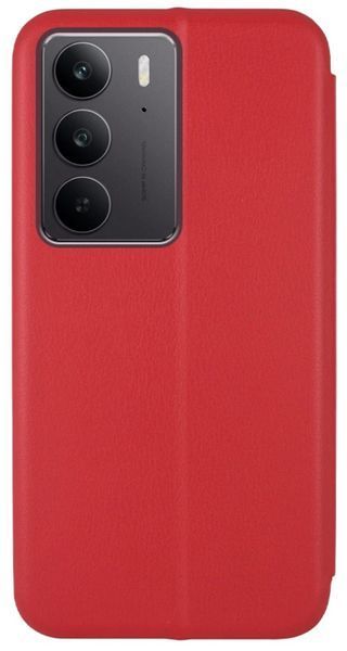Чехол книжка Elegant book для Realme C75X / красный 202383 фото
