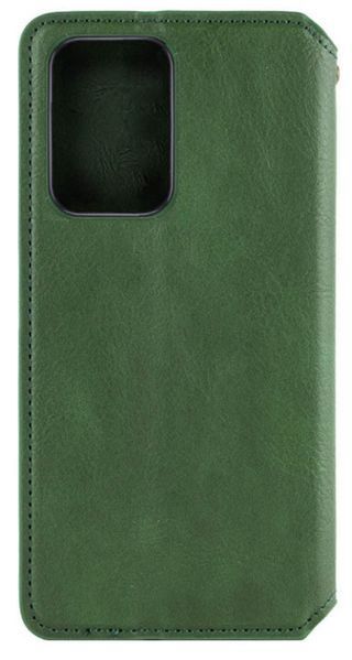 Шкіряний чохол книжка Cubic для Motorola G06 Power / зелений 204296 фото