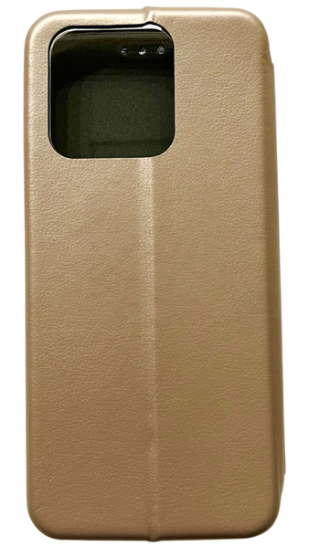 Чохол книжка Elegant book для Xiaomi Redmi 10C / золотистий 086329 фото