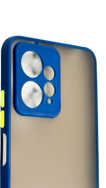 TPU чохол накладка Matte Color Case для Xiaomi Redmi Note 12 4G синій 092013 фото