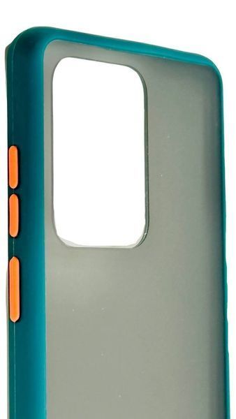 TPU чохол накладка Matte Color Case для Samsung Galaxy S20 Ultra темно-зелений 092213 фото