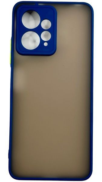 TPU чохол накладка Matte Color Case для Xiaomi Redmi Note 12 4G синій 092013 фото