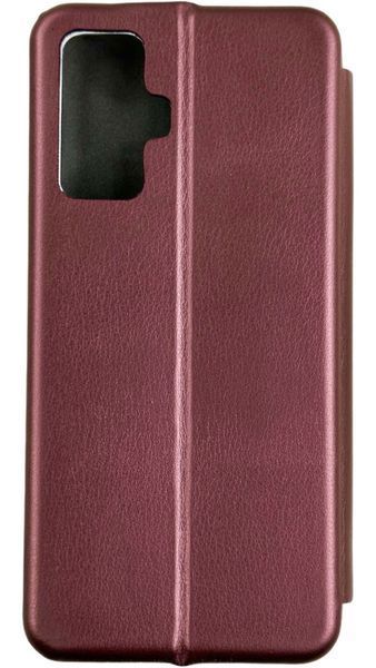 Чохол книжка Elegant book для Poco F4 GT / бордовий 091863 фото