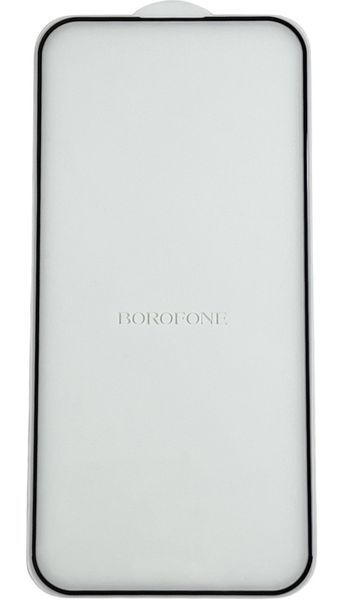 Защитное стекло Borofone на iPhone 14 Pro Max (на айфон 14 про макс) черный 087783 фото