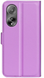 Чехол книжка Lichee для OPPO A98 5G фиолетовый 089906 фото 3