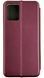 Чехол книжка Elegant book для Motorola E13 / бордовый 91913 фото 2