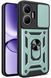 PC + TPU чехол Camshield Armor для Poco F7 / зеленый 203411 фото 1