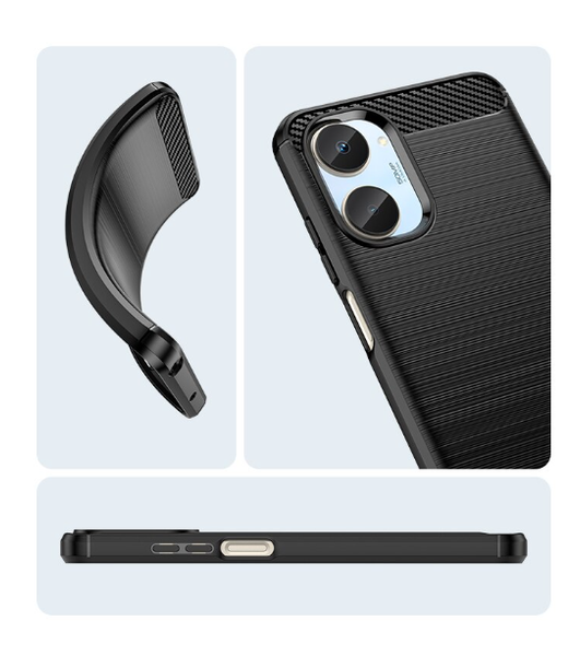 TPU чехол накладка Urban для Realme 10 Pro Plus / синий 88353 фото