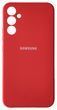 Чехол Soft touch для Samsung Galaxy S25 Plus / красный