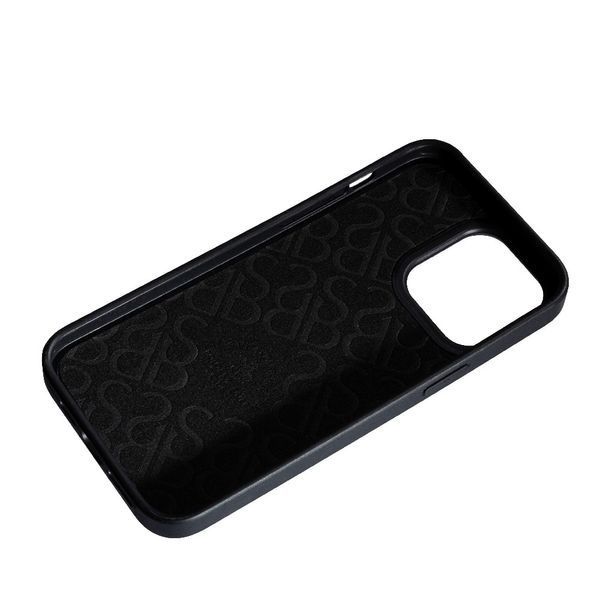 Чехол силиконовый Santa Barbara Snake для iPhone 15 Pro Max черный 092513 фото