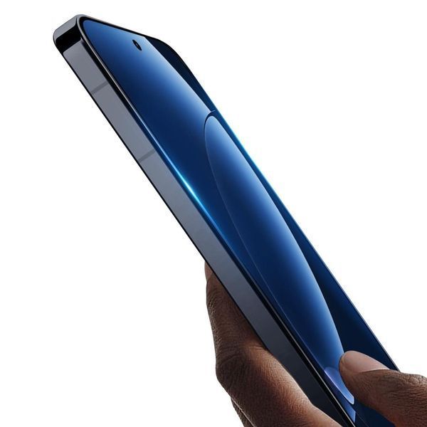 Захисне скло для Realme GT8 Pro / (чорний) 101137 фото