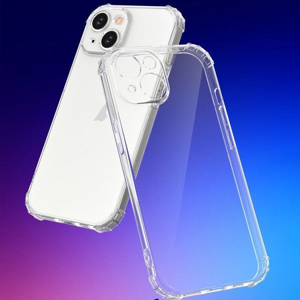 Чохол накладка WXD для iPhone 15 Plus (закрита камера) / прозорий 093770 фото