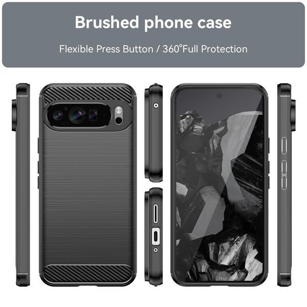TPU чохол накладка Urban для Google Pixel 9 Pro XL / чорний 098255 фото