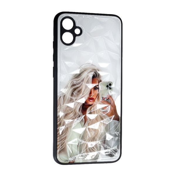 Чехол Prisma Ladies для Samsung Galaxy A04E Girl with Phone 090905 фото