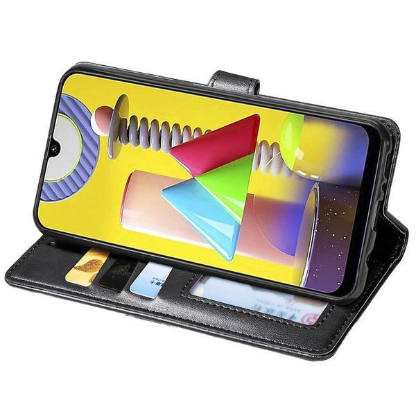 Чохол-книжка GETMAN Gallant на OPPO A17 чорний 088185 фото