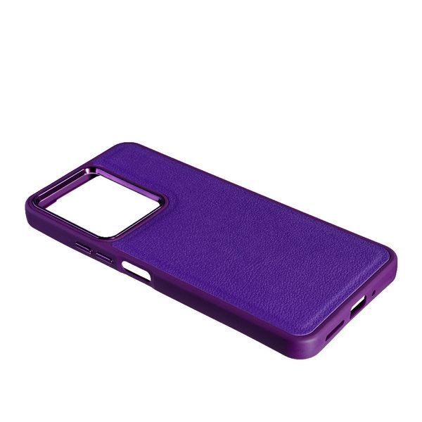 TPU чохол накладка Leather Case для Xiaomi Redmi 13C фіолетовий 094956 фото