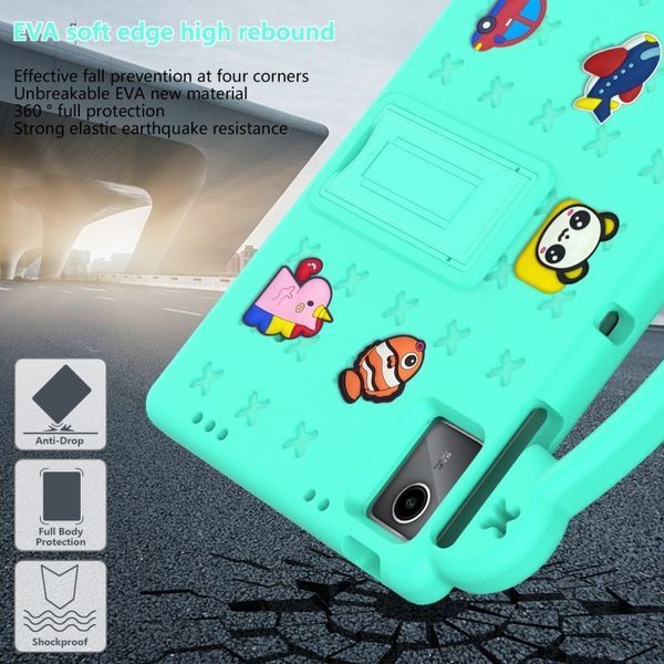 Чехол Junior Case Tablet на планшет Lenovo Tab P11 Plus (11") / бирюзовый 096729 фото