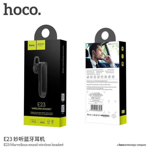 Bluetooth гарнитура Hoco E23 (2 цвета) 51611 фото