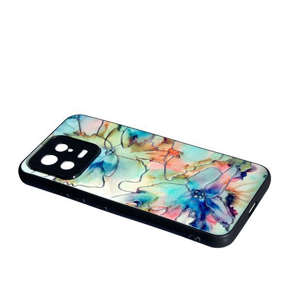 TPU чохол Marble Ultraviolet для Xiaomi 13 Light Green 088602 фото