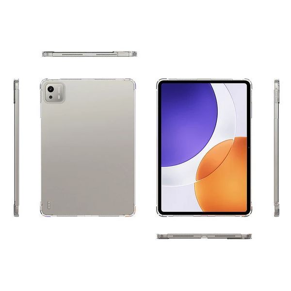 Протиударний силіконовий чохол WXD на Xiaomi Pad 7S Pro (12.5") / прозорий 100130 фото