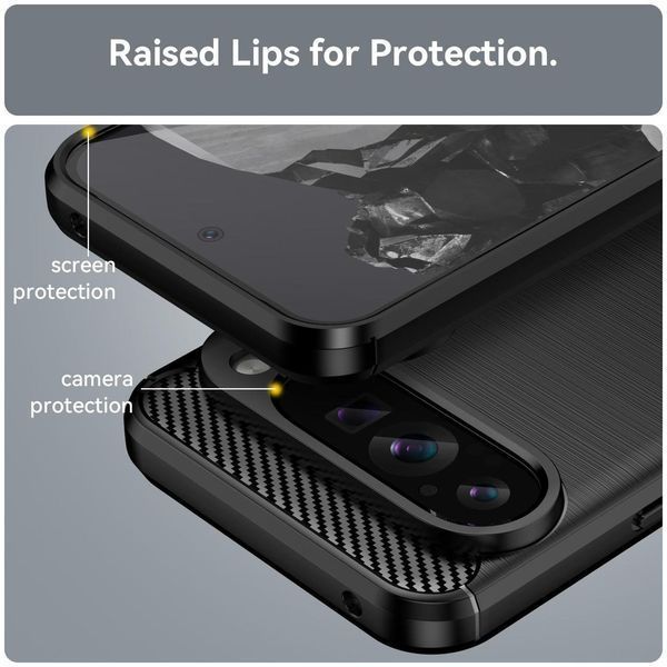 TPU чохол накладка Urban для Google Pixel 9 Pro XL / чорний 098255 фото