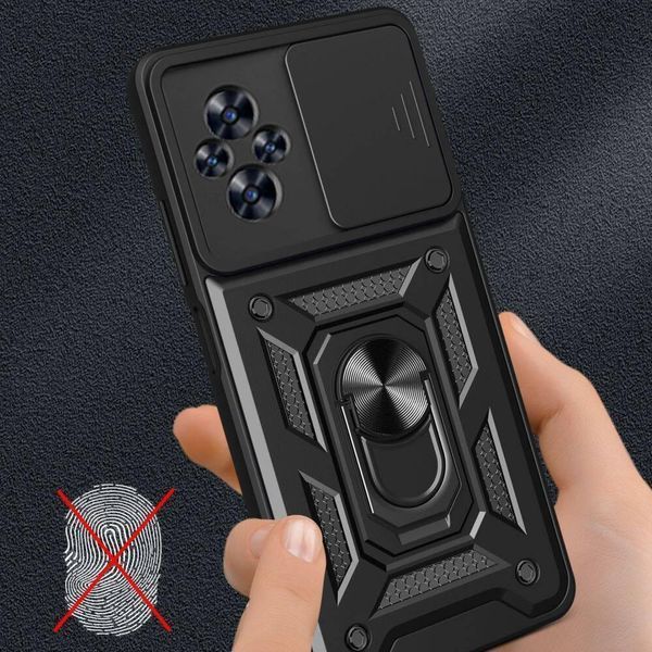 PC + TPU чохол Camshield armor для Realme C67 (4G) / червоний 095709 фото