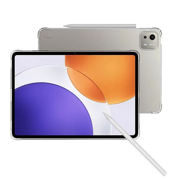 Протиударний силіконовий чохол WXD на Xiaomi Pad 7S Pro (12.5") / прозорий 100130 фото
