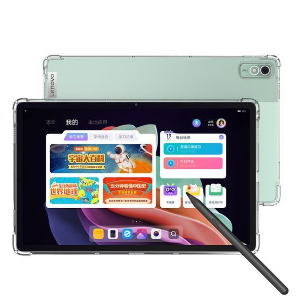 Протиударний силіконовий чохол WXD на планшет Lenovo Tab M9 (9") / прозорий 090006 фото