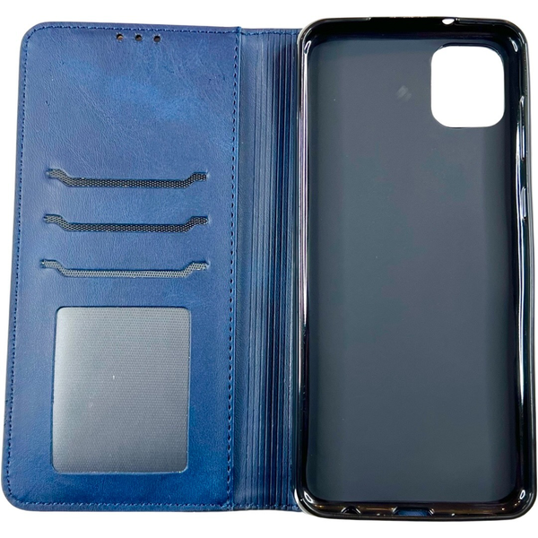 Чохол книжка Amsterdam для Samsung Galaxy A04 (на самсунг а04) синій 087032 фото