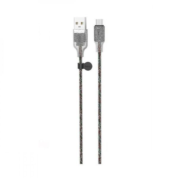 USB-кабель Hoco U73 Star Galaxy Silicone Micro USB Cable (1.2m) (4 кольори) 80612 фото