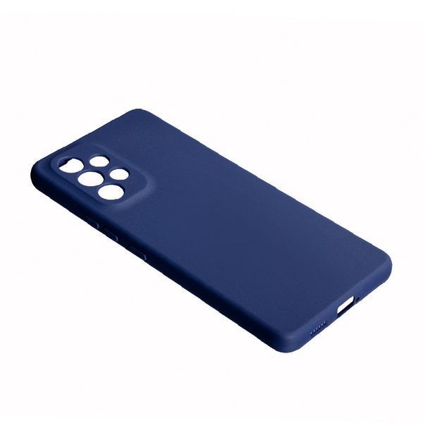 TPU чохол Smitt накладка бампер для Samsung Galaxy A53 5G (на самсунг а53) синій 085744 фото